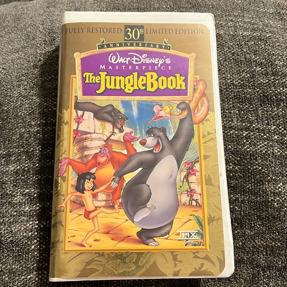 The Jungle Book (VHS, 1997, 30th Anniversary Limited Edition)